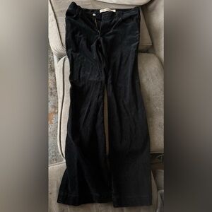 GAP Women's Black Corduroy Pants